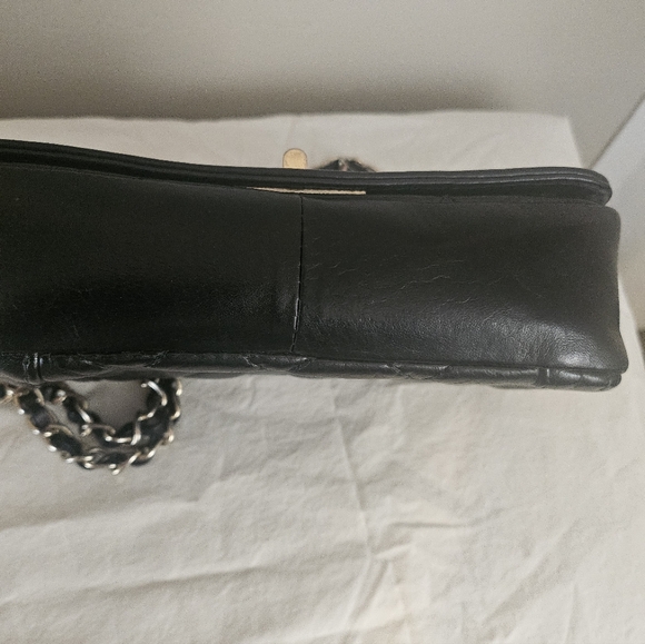 Borse In Pelle Black Italian Quilted Leather Bag - Picture 6 of 9